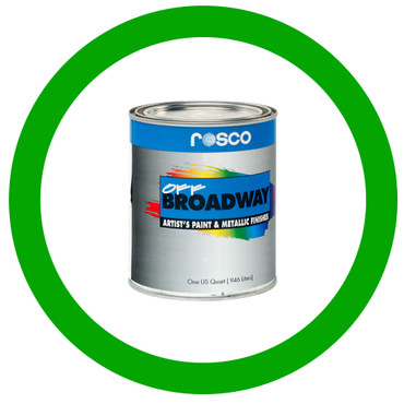 Rosco - Off Broadway Emerald Green Paint (3.79L)