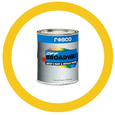 Rosco - Off Broadway Emerald Golden Yellow Paint (3.79L)