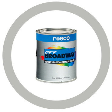 Rosco - Off Broadway Silver Paint (3.79L)
