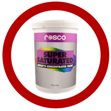 Rosco - Supersaturated Roscopaint Spectrum Red 1 liter