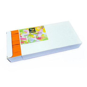 Le Maitre - Chinese Confetti Orange 0.5 Kg Box