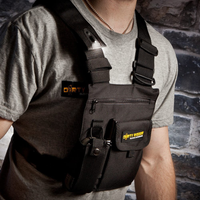 Dirty Rigger - LED Chest Rig chest front tool pouch