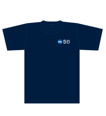 White Light Limited Edition 50th Anniversary T-Shirt Front