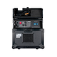 Elation Professional - THERMA TOUR 600 Rear face showing lid open, power and data in / out