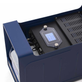 Look Solutions - BOA IP Rated Fog Machine top of machine showing touch screen display covered by protector