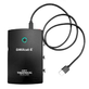 City Theatrical - DMXcat-E™ Multi Function Test Tool front face with USB-C Charging cable attached