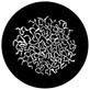 Rosco Snail Trails breakup steel lighting gobo
