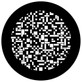 Rosco Pixel Pattern breakup steel lighting gobo