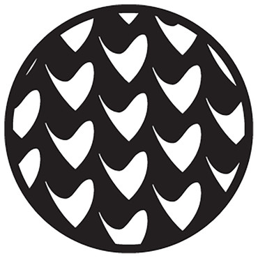 Rosco Mosaic 2 breakup steel lighting gobo