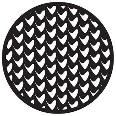Rosco Mosaic 1 breakup steel lighting gobo