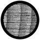 Rosco Iguana Breakup 1 steel lighting gobo