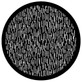 Rosco Hard Rain steel lighting gobo