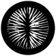 Rosco Fissures steel lighting gobo