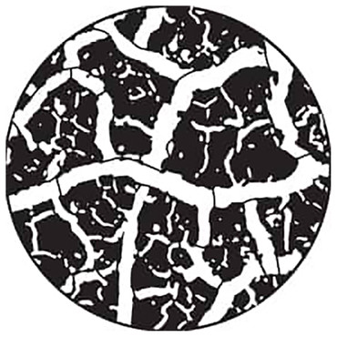 Rosco Cracked Earth steel lighting gobo