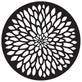 Rosco Floral steel lighting gobo