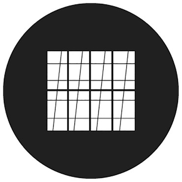 Rosco Window 25 Steel Gobo
