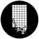 Rosco Garden Silhouette Steel Gobo
