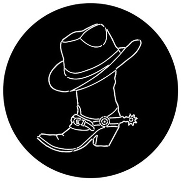 Rosco Western Gear Steel Gobo