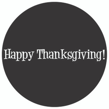 Rosco Happy Thanksgiving 2 Steel Gobo