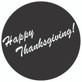 Rosco Happy Thanksgiving 1 Steel Gobo
