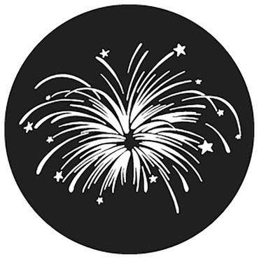 Rosco Fireworks 6 Steel Gobo
