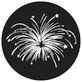 Rosco Fireworks 6 Steel Gobo