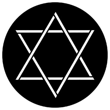 Rosco Star of David Steel Gobo
