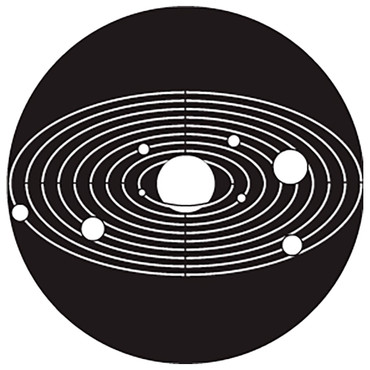 Rosco Solar System Steel Gobo
