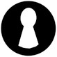 Rosco Keyhole Steel Gobo