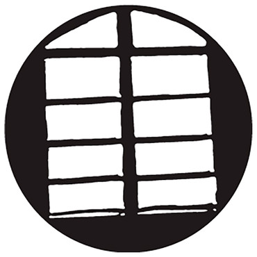 Rosco Tucci Windows Steel Gobo