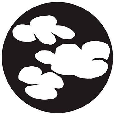 Rosco Tucci Full Clouds 2 Steel Gobo