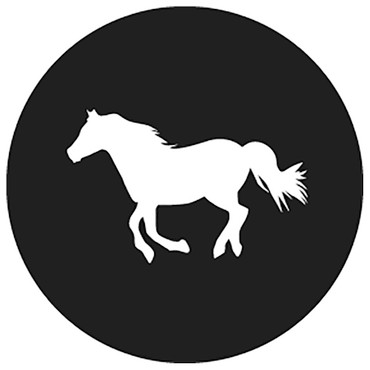 Rosco  Running Horse Steel Gobo