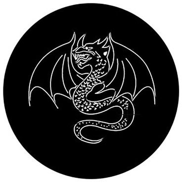 Rosco Dragon Tatoo Steel Gobo
