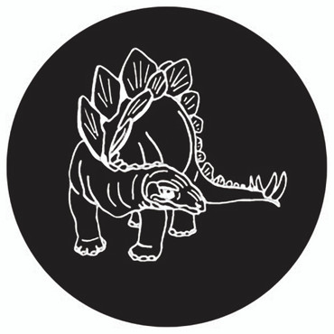 Rosco Stegosaur Steel Gobo