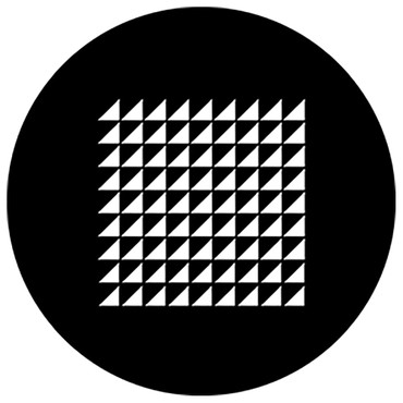 Rosco Shaded Squares Steel Gobo