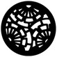 Rosco Fan Pattern  Steel Gobo