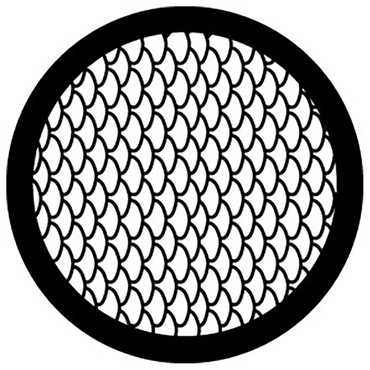 Rosco Fish Scales Steel Gobo