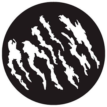 Rosco Ghost Breakup 1 Steel Gobo