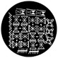 Rosco African Mud Cloth Breakup Steel Gobo