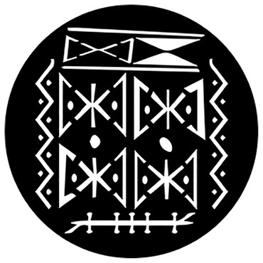 Rosco African Mud Cloth Breakup Steel Gobo