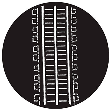 Rosco Subway B Steel Gobo