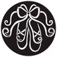 Rosco Dance Slippers w/ Bow Ribbons Steel Gobo
