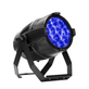 Elation Professional - Limelight Par L  Front right of Par light on Blue