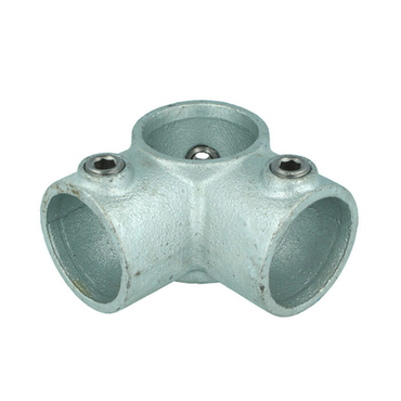 Doughty - Pipeclamp Corner Plus Through Tube