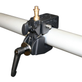 Doughty - Snap In Spigots G1180 in clamp attached to Bar