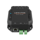 Advatek - PixLite® E4-S Mk3 angled with din mount ethernet and power terminals 