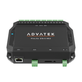 Advatek - PixLite® E16-S Mk3 angled top down view ethernets with mount attached 