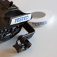 Le Mark - Printed 'TESTED' Gaffer Tape in use clearly marks electrical items 