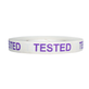 Strong and Clear TESTED printed tape