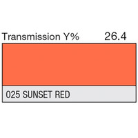 LEE Filters - 025 Sunset Red